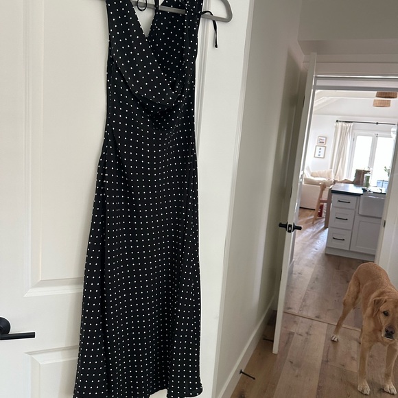 Role Model Maxi Dress - Black Polka Dot Peppermayo - Picture 6 of 8